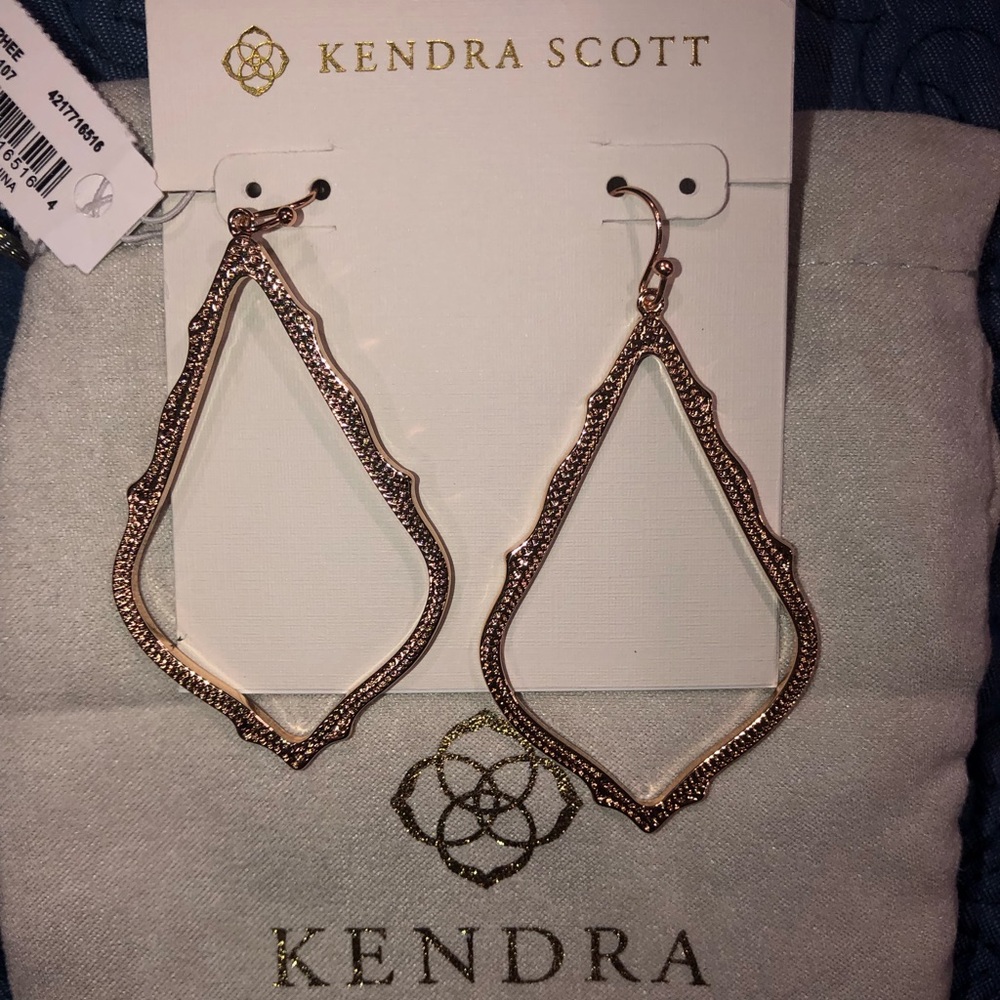 Kendra Scott Rose Gold Sophee earrings